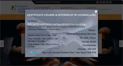 Desktop Screenshot of counselingchennai.com